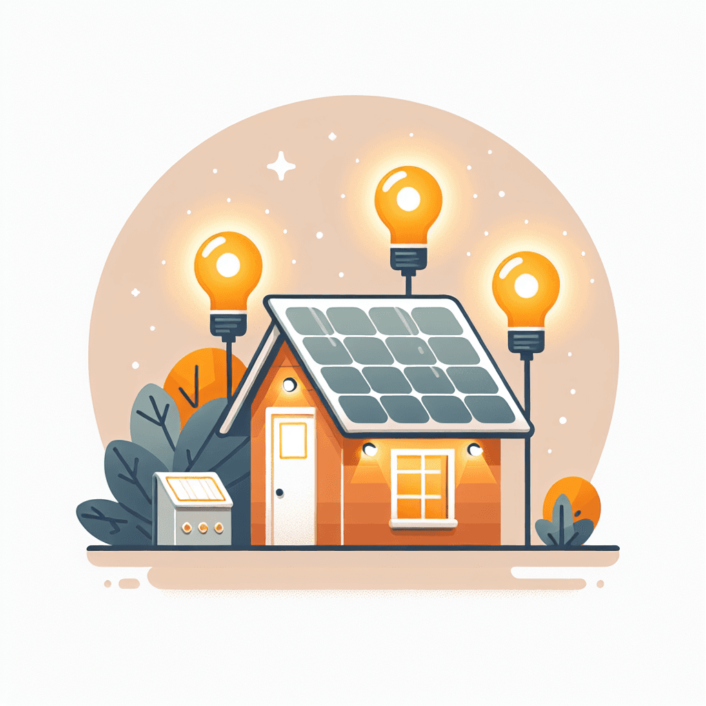Solar Home Light