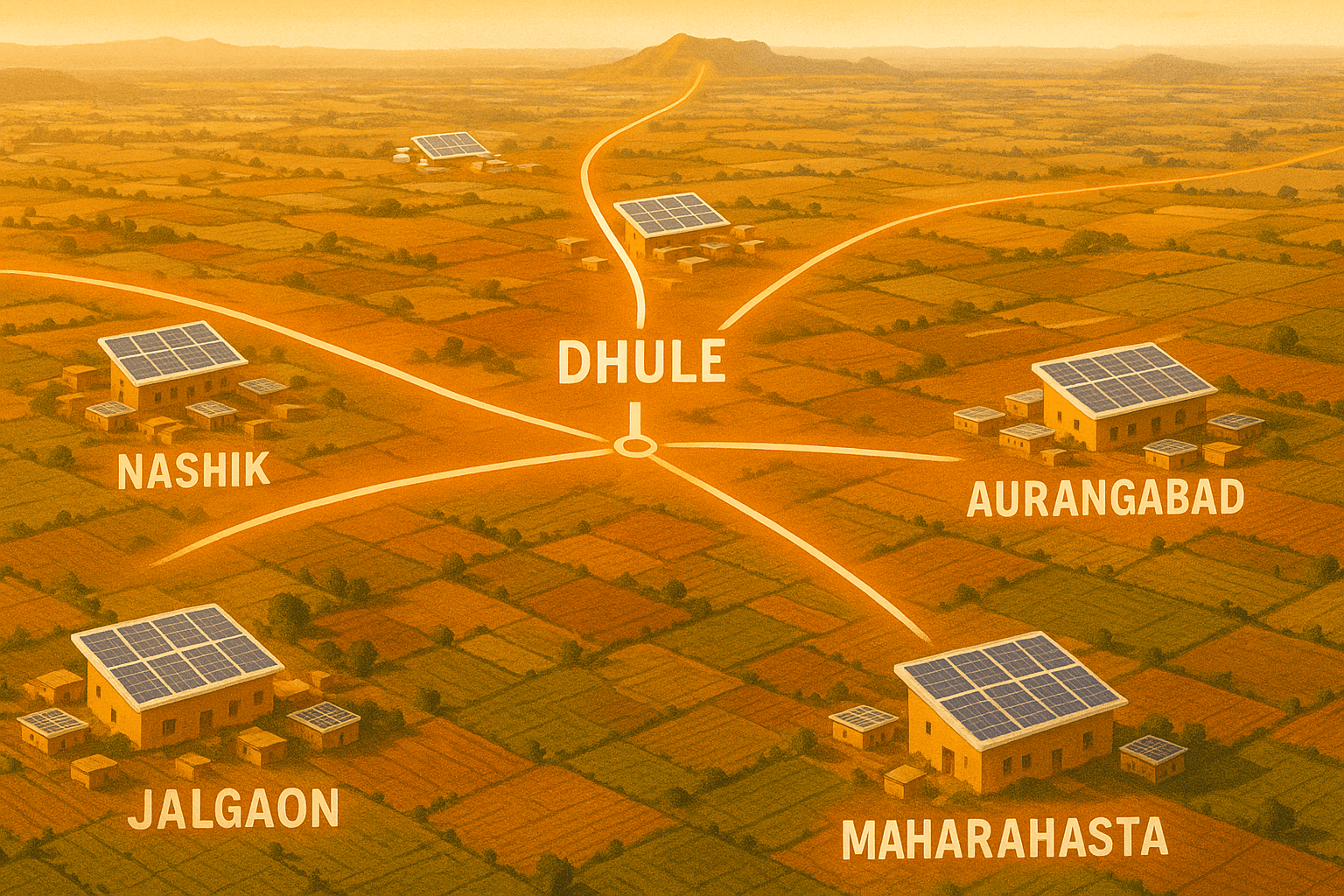 Solar installations across Maharashtra